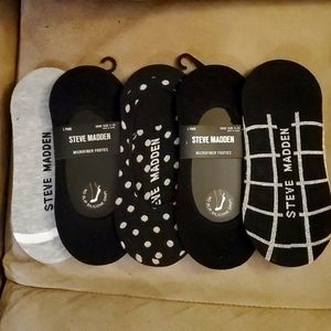 Steve Madden footies Size 5-10